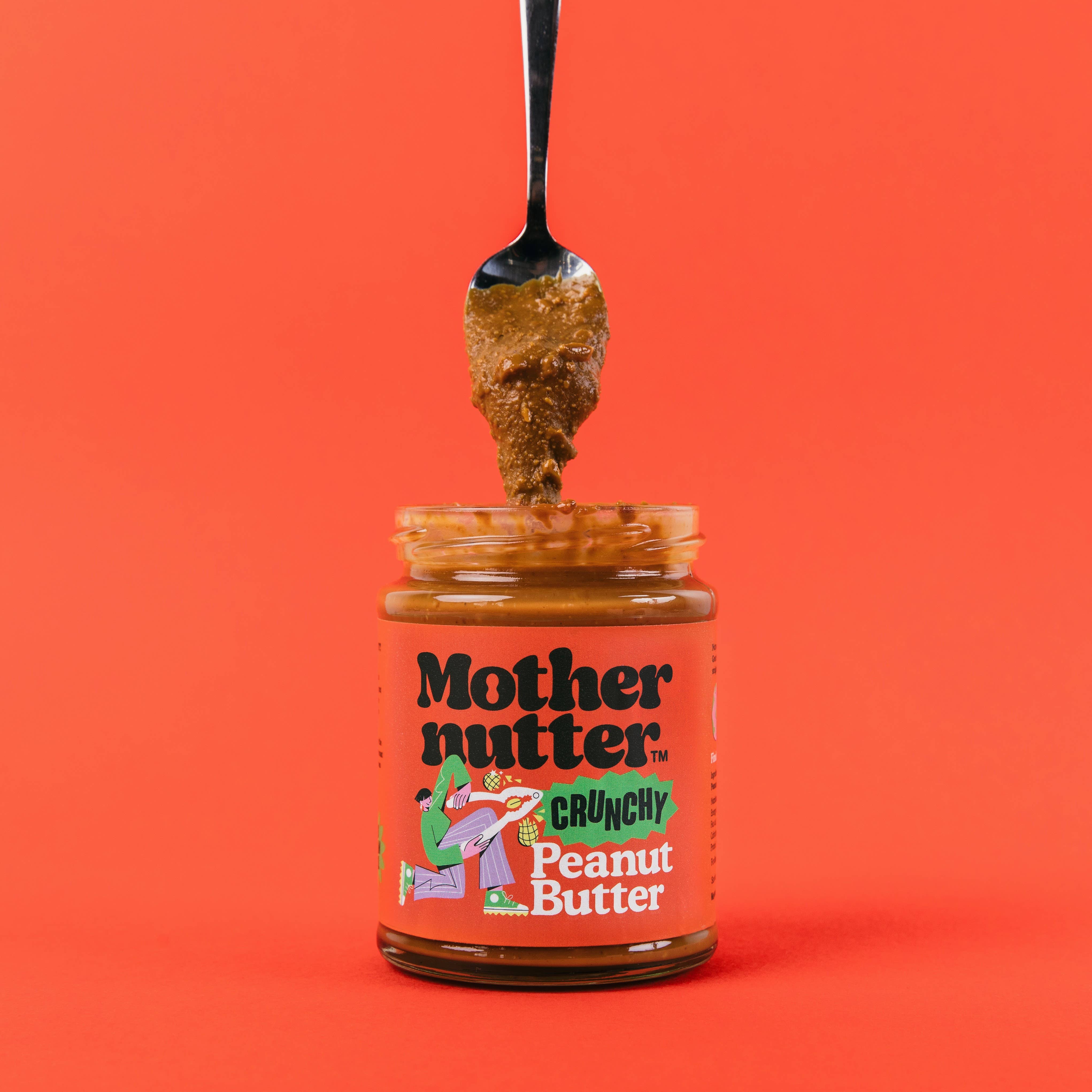 Mothernutter Crunchy Peanut Butter (280g) - REGN