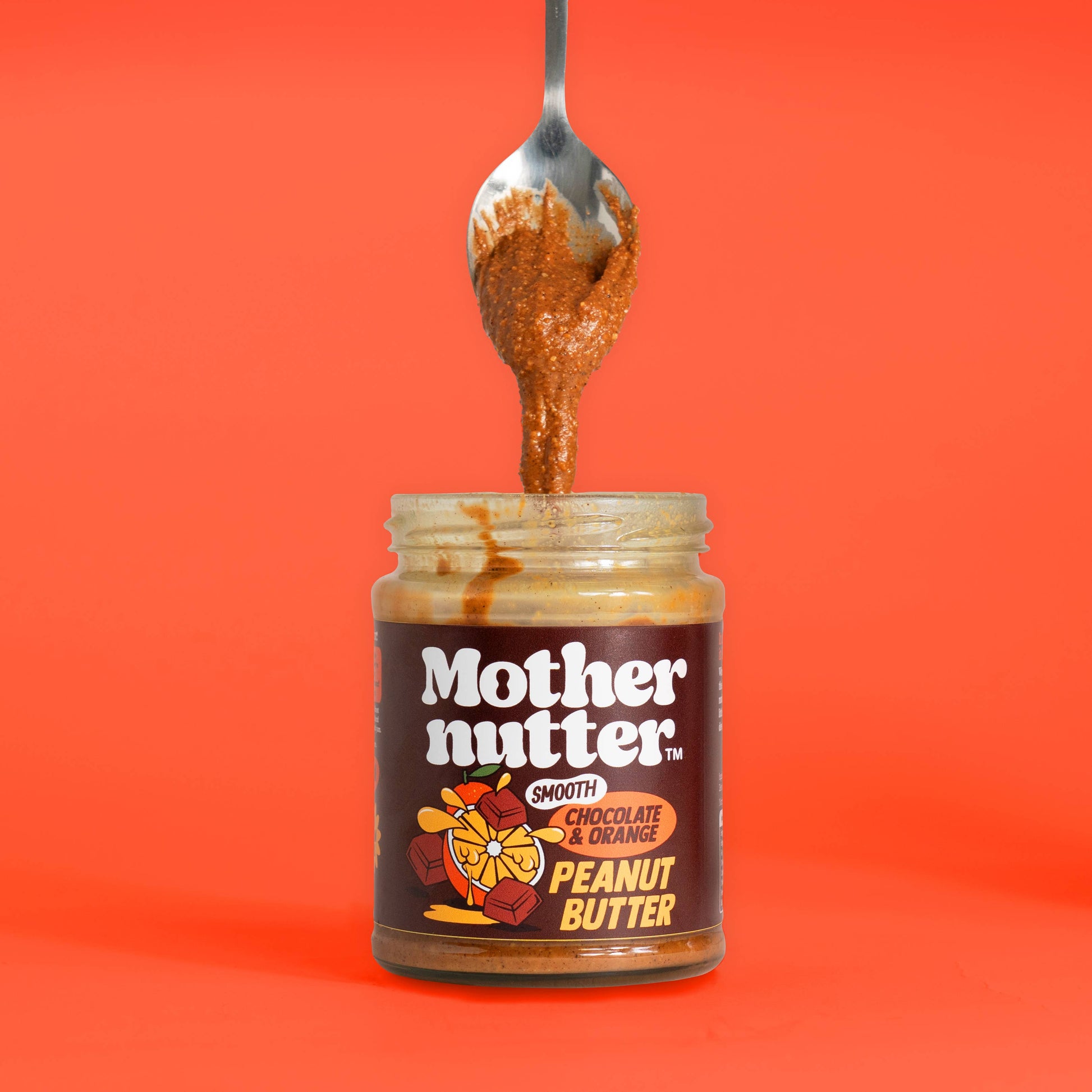 Mothernutter Smooth Chocolate & Orange Peanut Butter (280g) - REGN