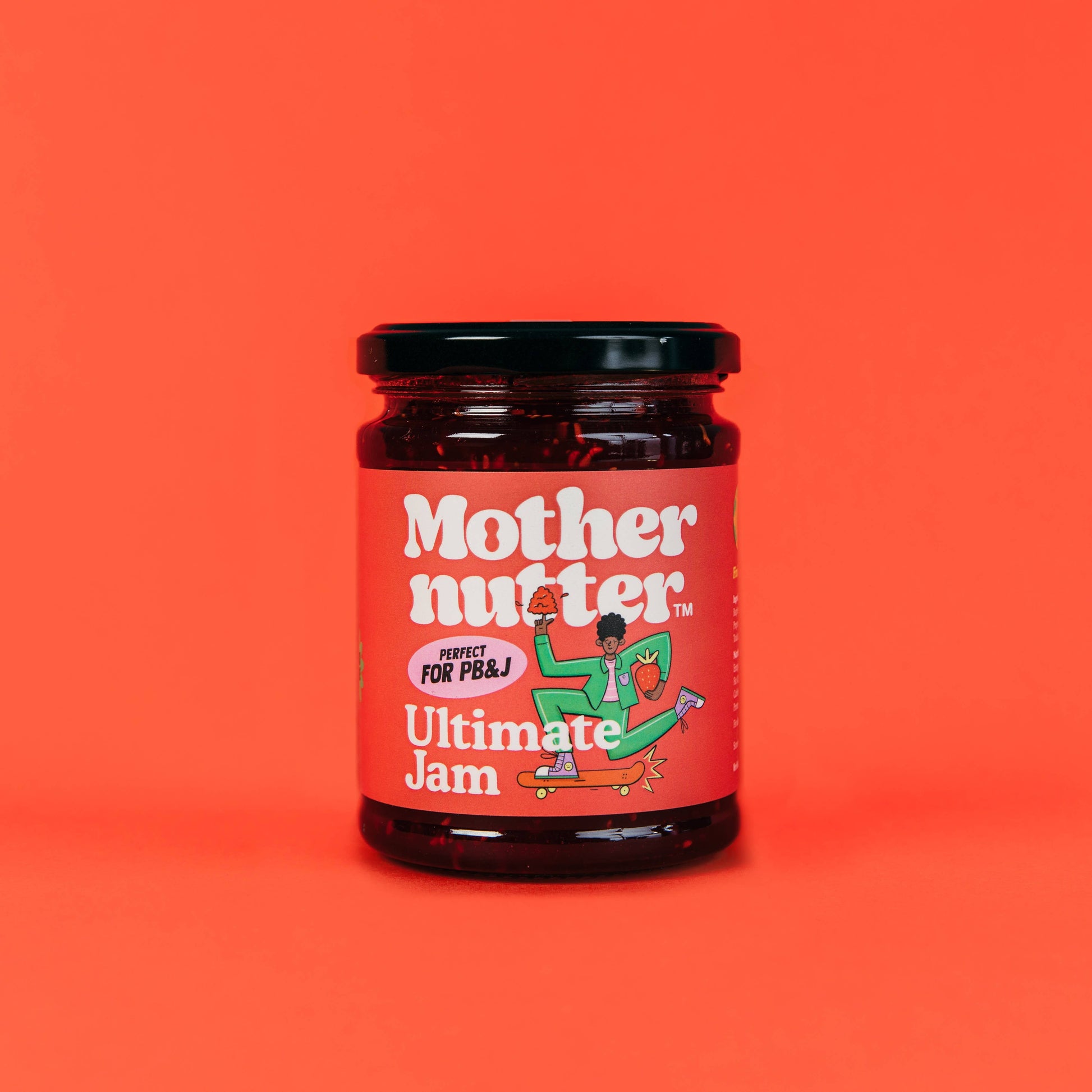 Mothernutter Ultimate Jam with Raspberry & Strawberry (350g) - REGN