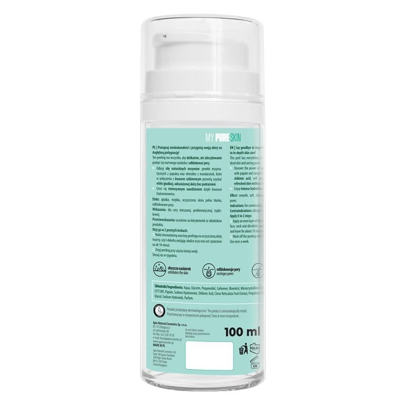 My Pure Skin Hydrogel Peeling with Shikimic Acid | 100ml - REGN