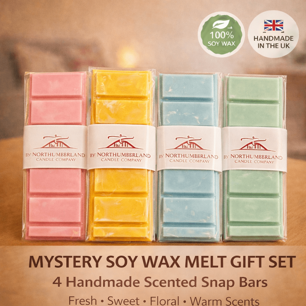Mystery Wax Melt Bundle with Botanical Burner – 5 Piece Set - REGN