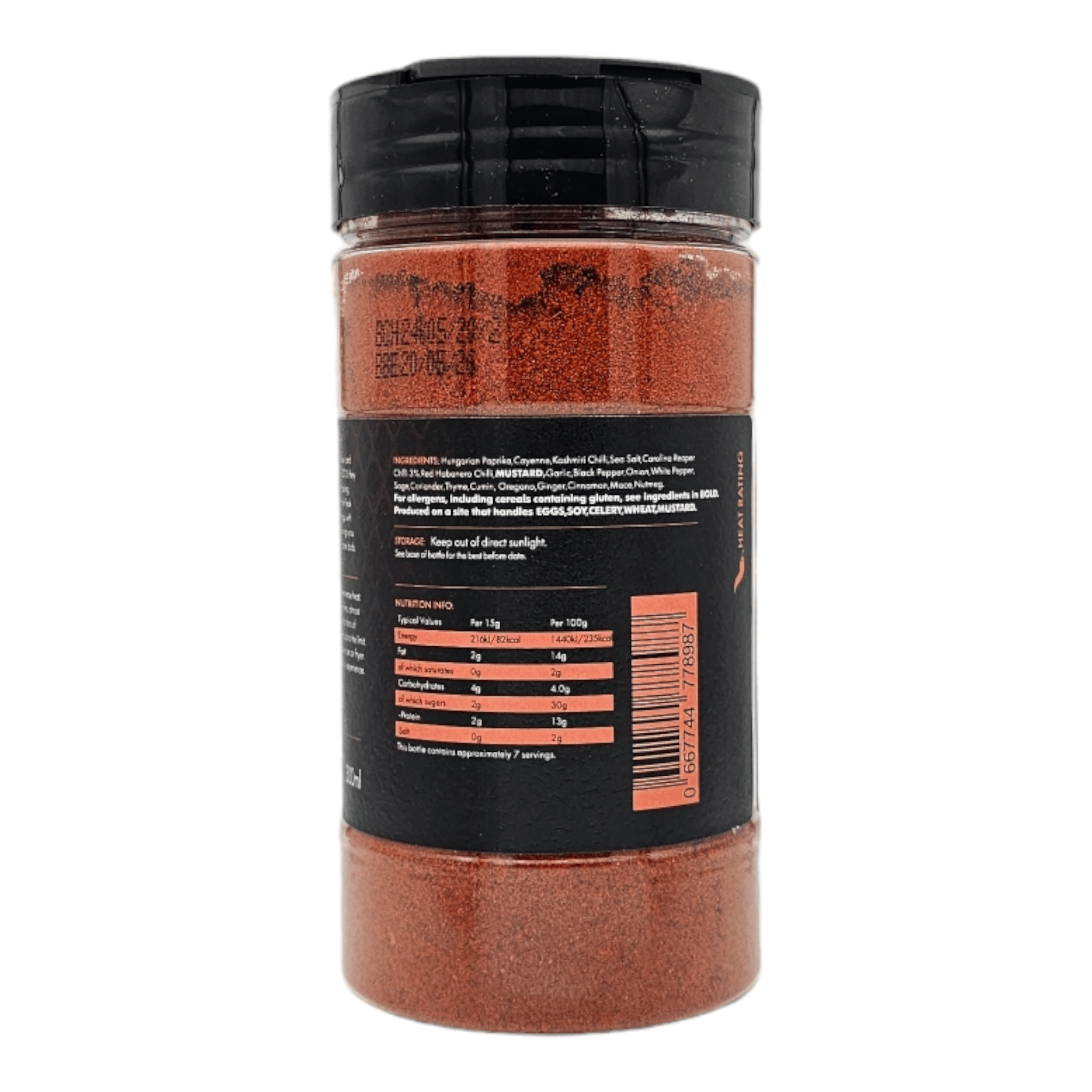 Nashville Reaper Hot BBQ Rub - REGN