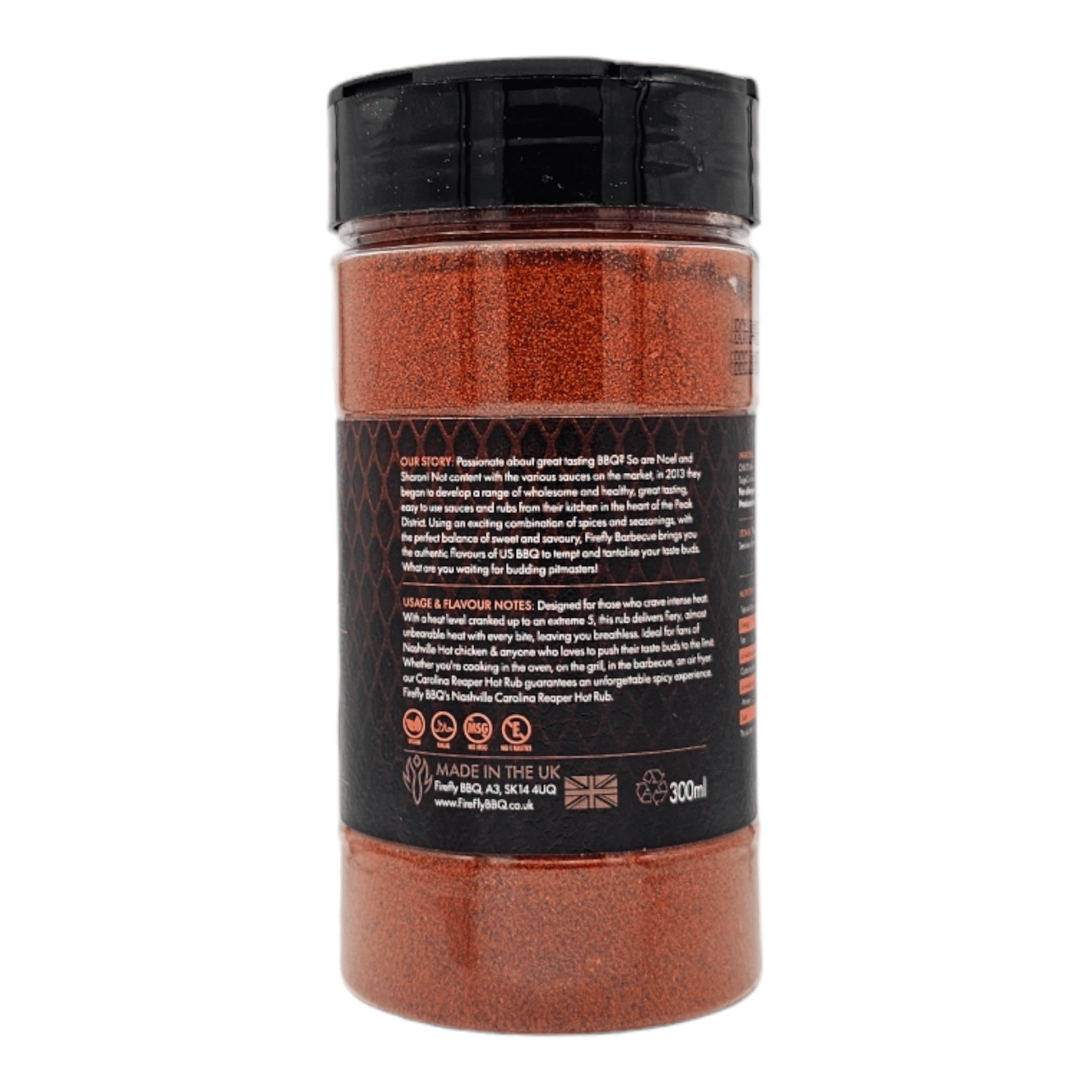 Nashville Reaper Hot BBQ Rub - REGN