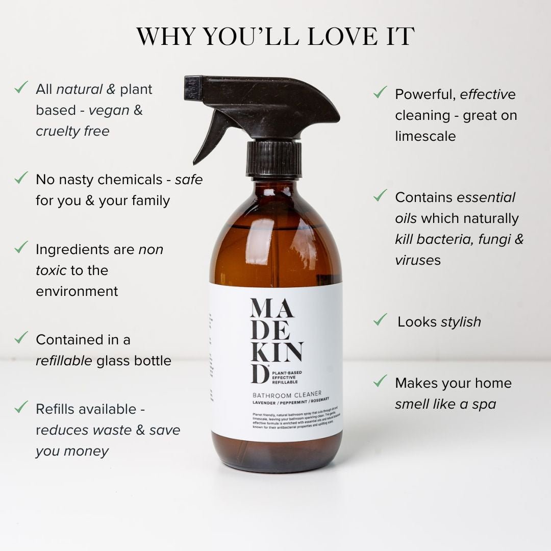 Natural Bathroom Cleaner 500ml - REGN
