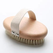 Natural Beechwood Body Exfoliating Brush, Eco Plastic Free Body Exfoliator - REGN