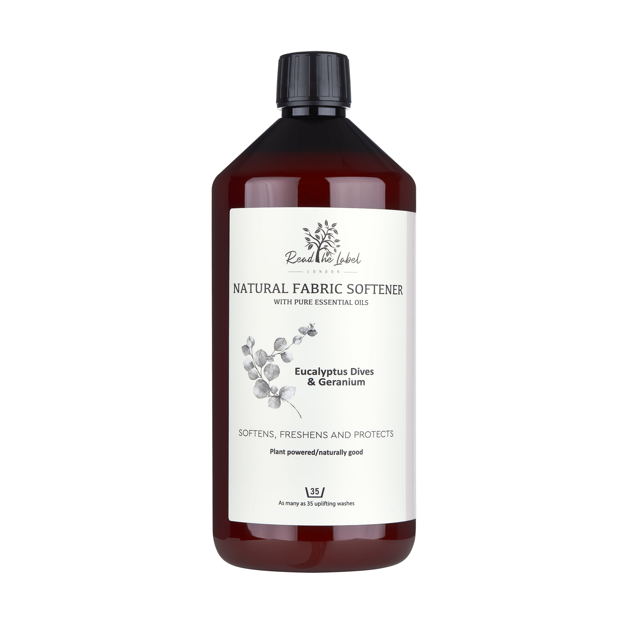 Natural Fabric Softener – Eucalyptus Dives & Geranium - REGN