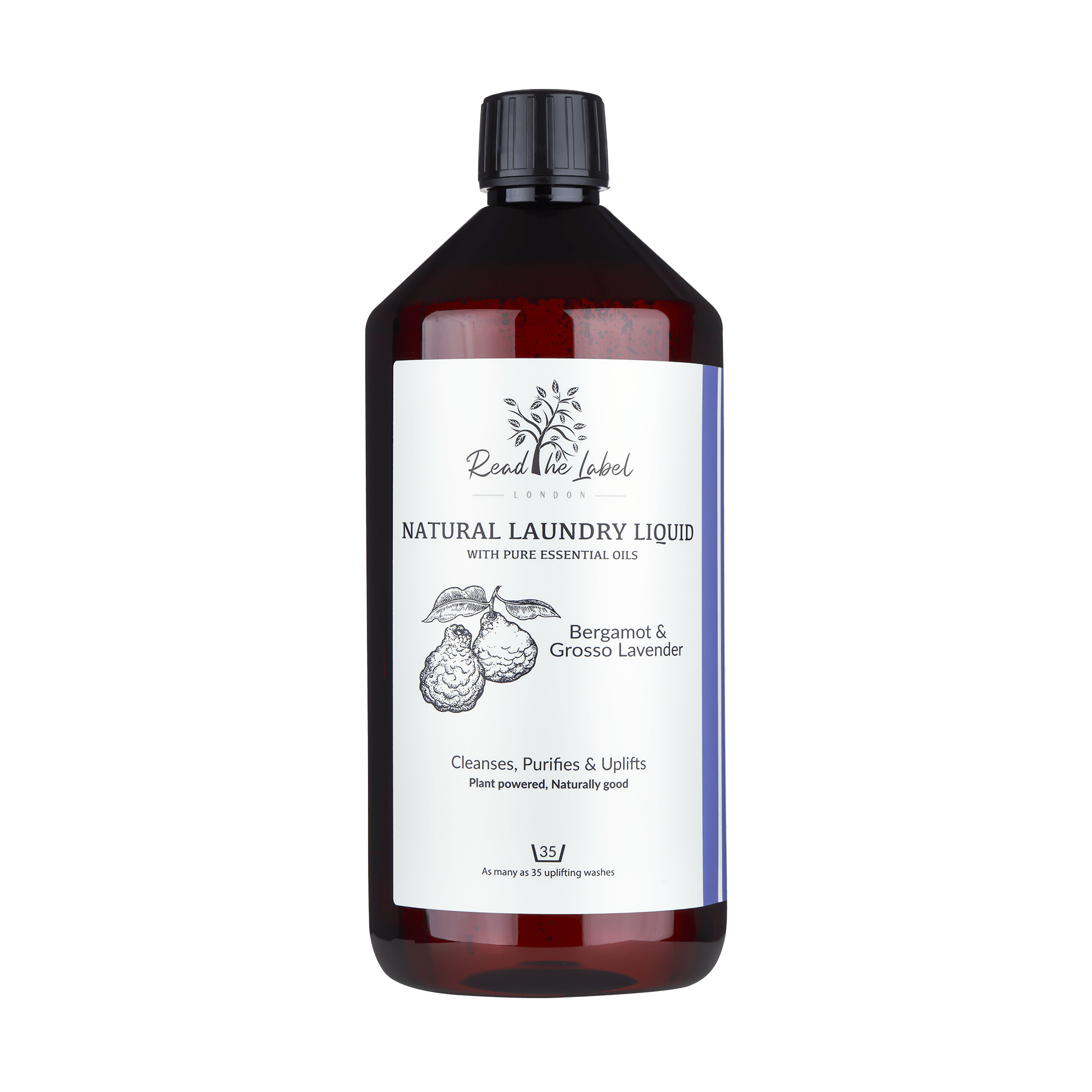 Natural Laundry Liquid – Bergamot & Grosso Lavender - REGN