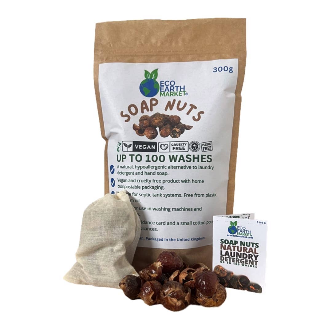 Natural Soap Nuts 300g – 100 Washes | Organic Laundry Detergent Alternative - REGN
