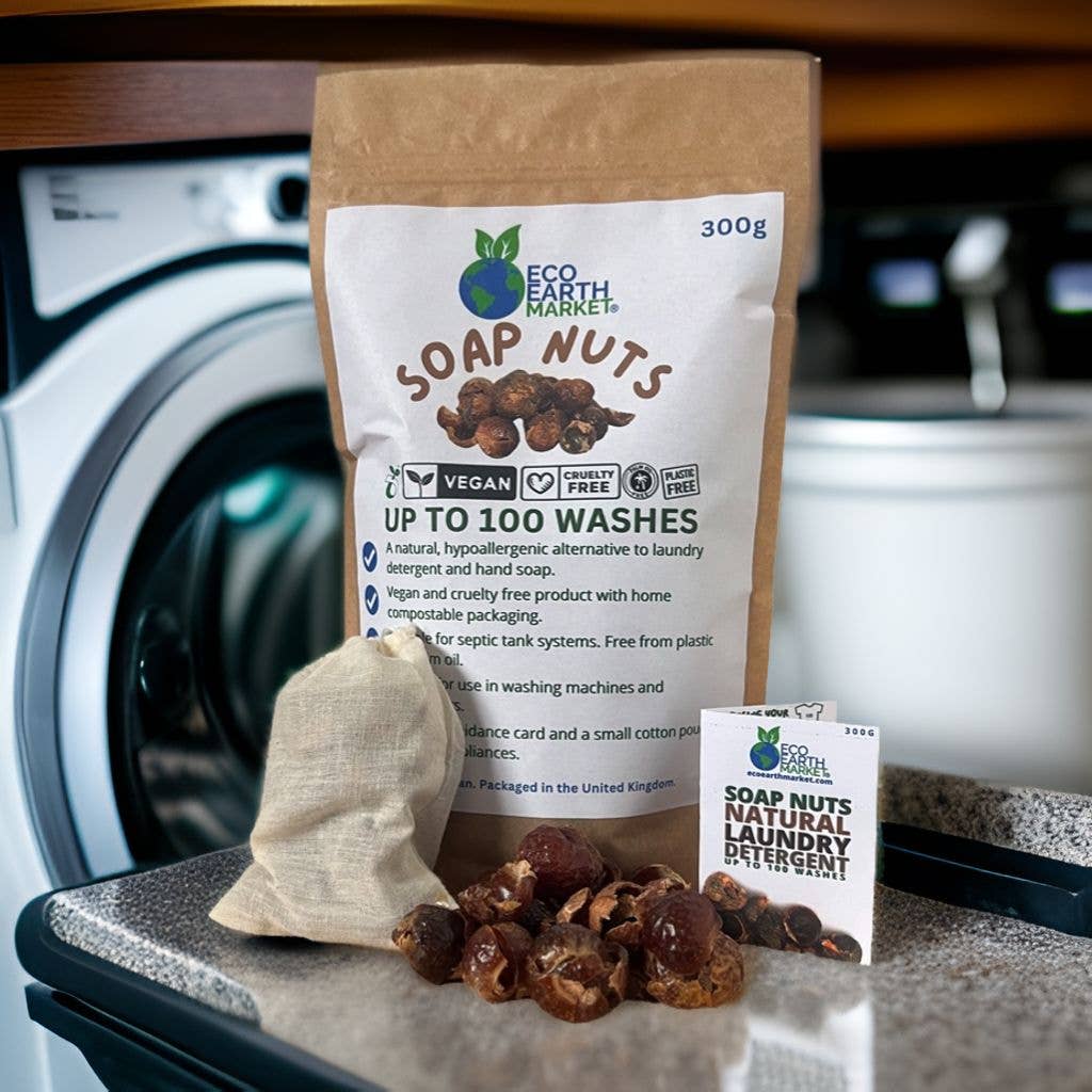 Natural Soap Nuts 300g – 100 Washes | Organic Laundry Detergent Alternative - REGN