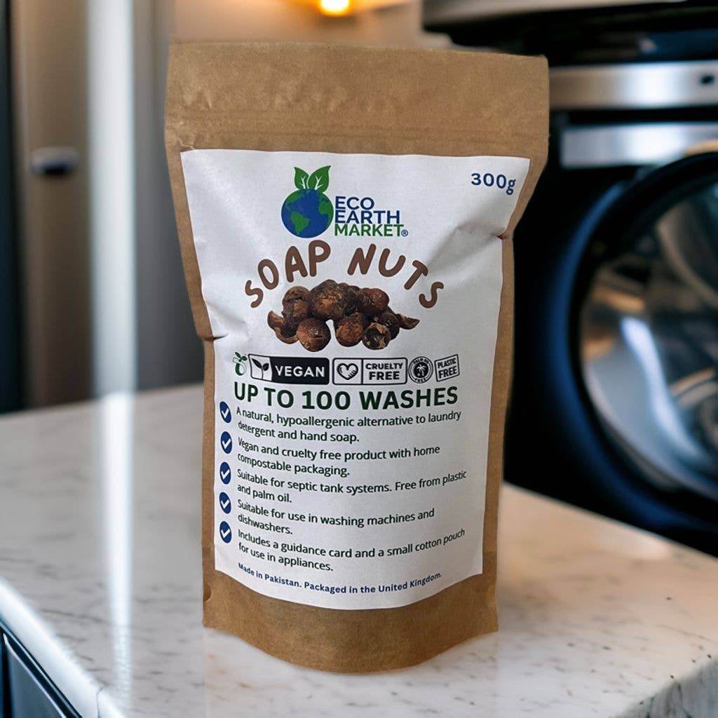 Natural Soap Nuts 300g – 100 Washes | Organic Laundry Detergent Alternative - REGN