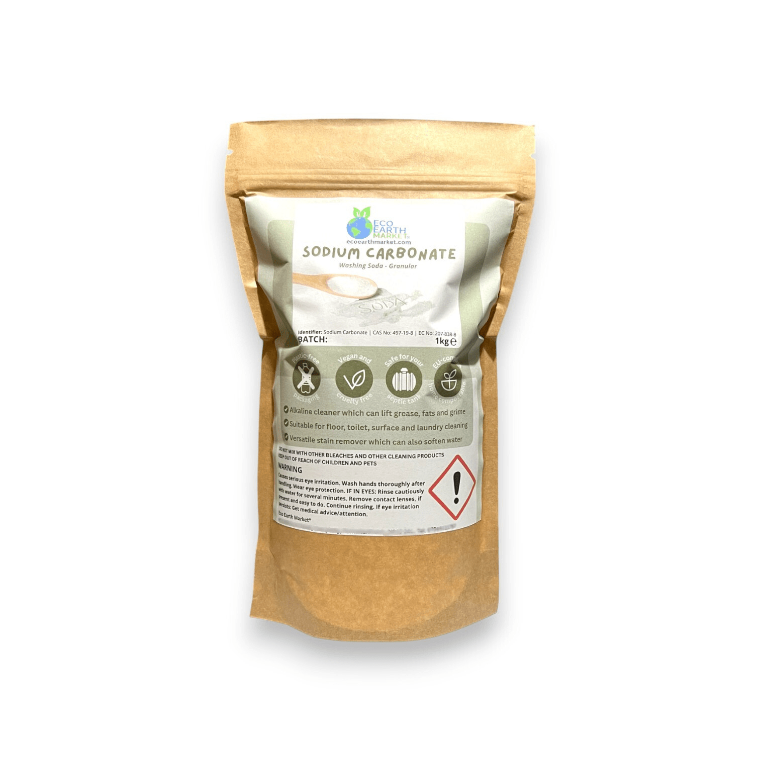 Natural Toilet Cleaning Powder with Essential Oil – Mineral - Based Formula - Choice of Scents - REGN