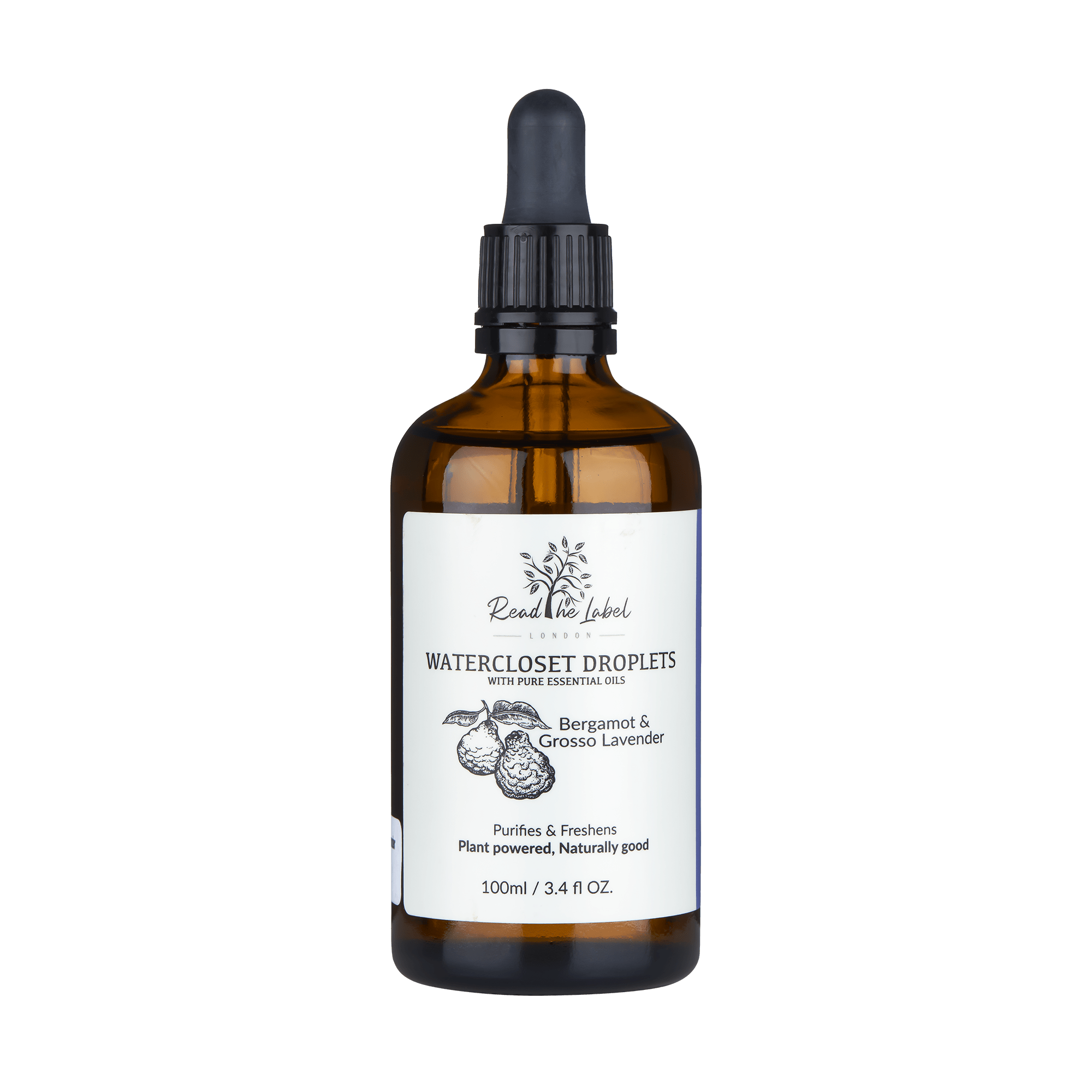 Natural Watercloset Droplets – Bergamot & Grosso Lavender - REGN