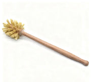 Natural Wooden Toilet Brush with Beech Wood Handle and Sisal Bristles - REGN