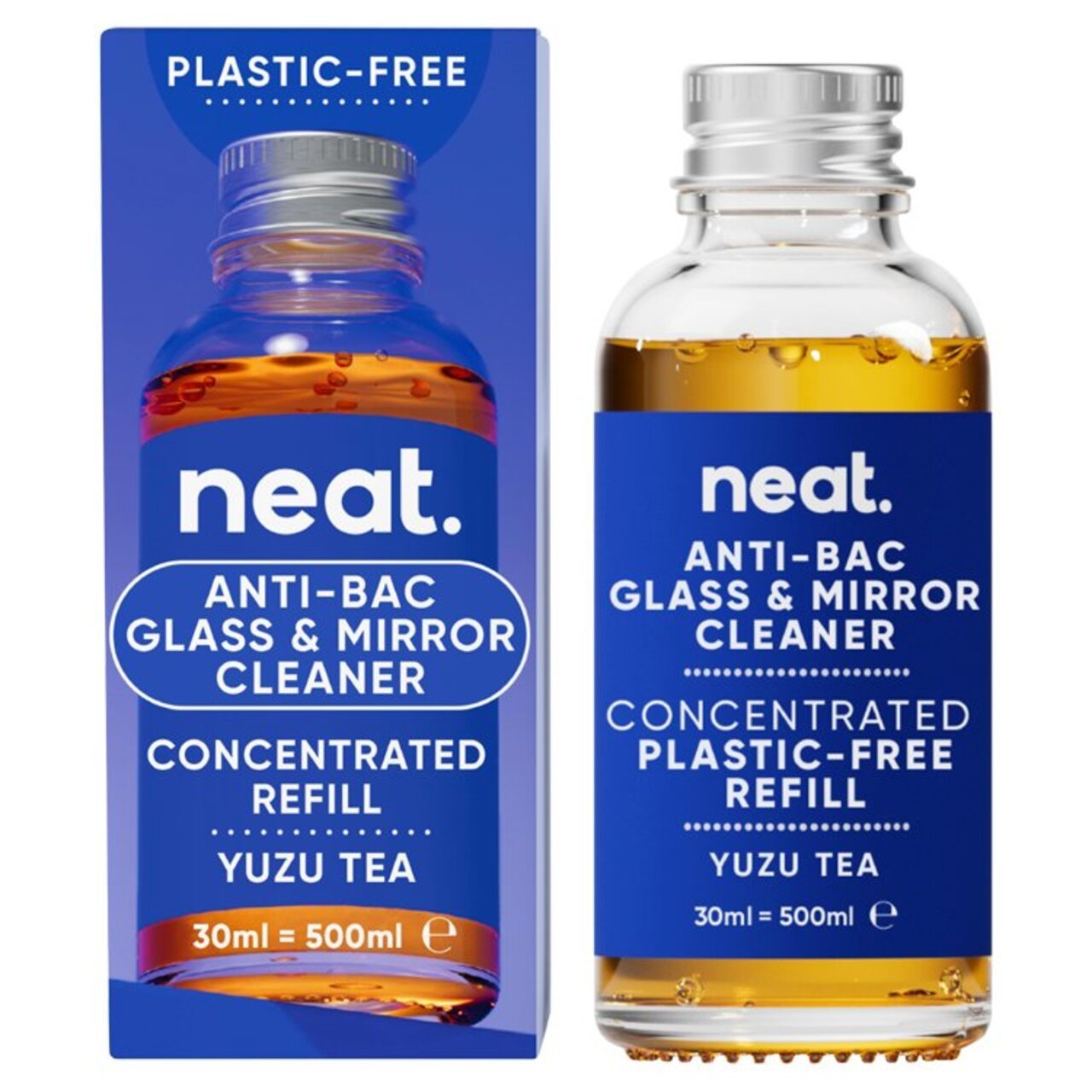 Neat Anti - Bac Glass Cleaner Refill Starter Pack - Yuzu Tea - REGN