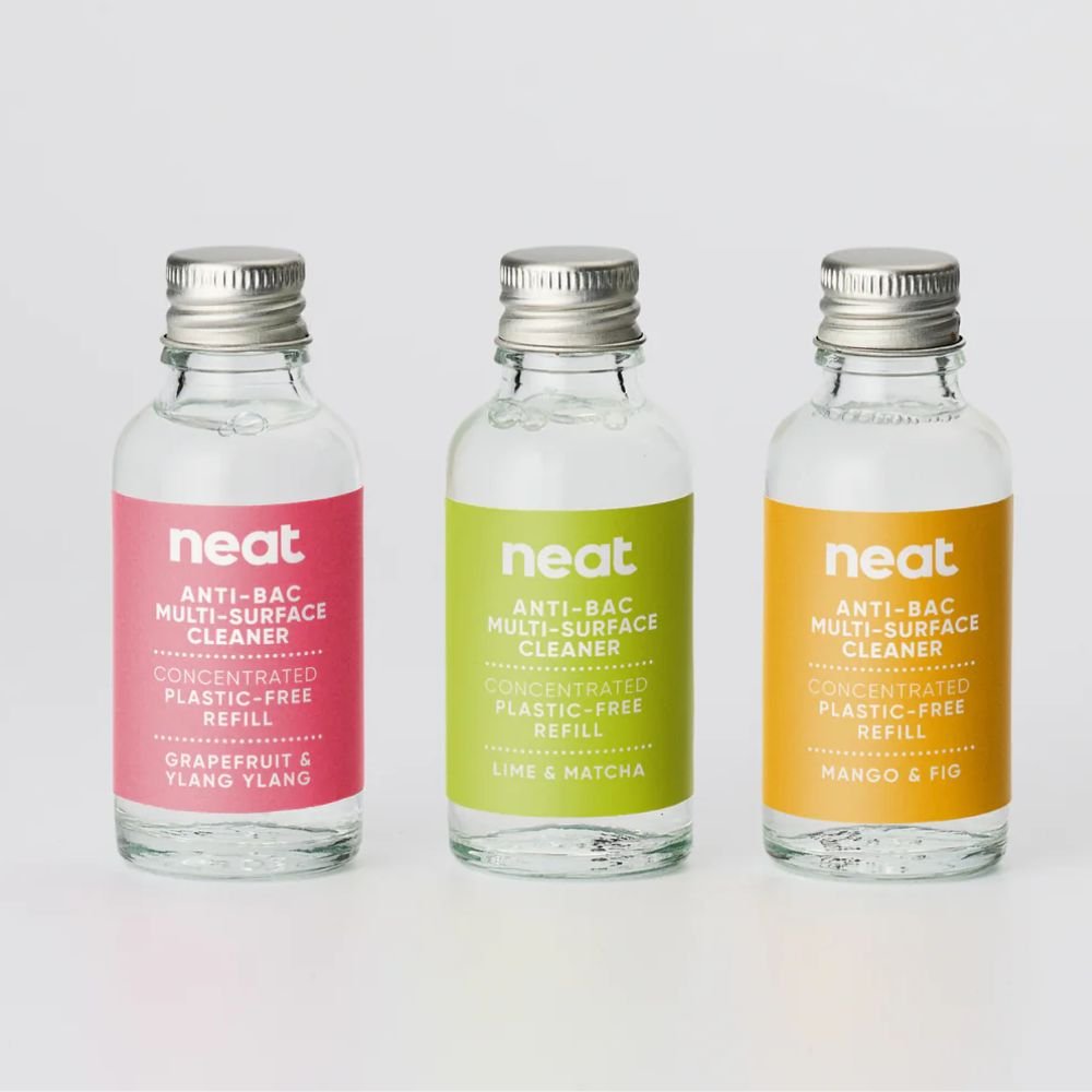 Neat Anti - Bac Multi - Surface Cleaner Refills Choice of 3 Scents Concentrate - REGN
