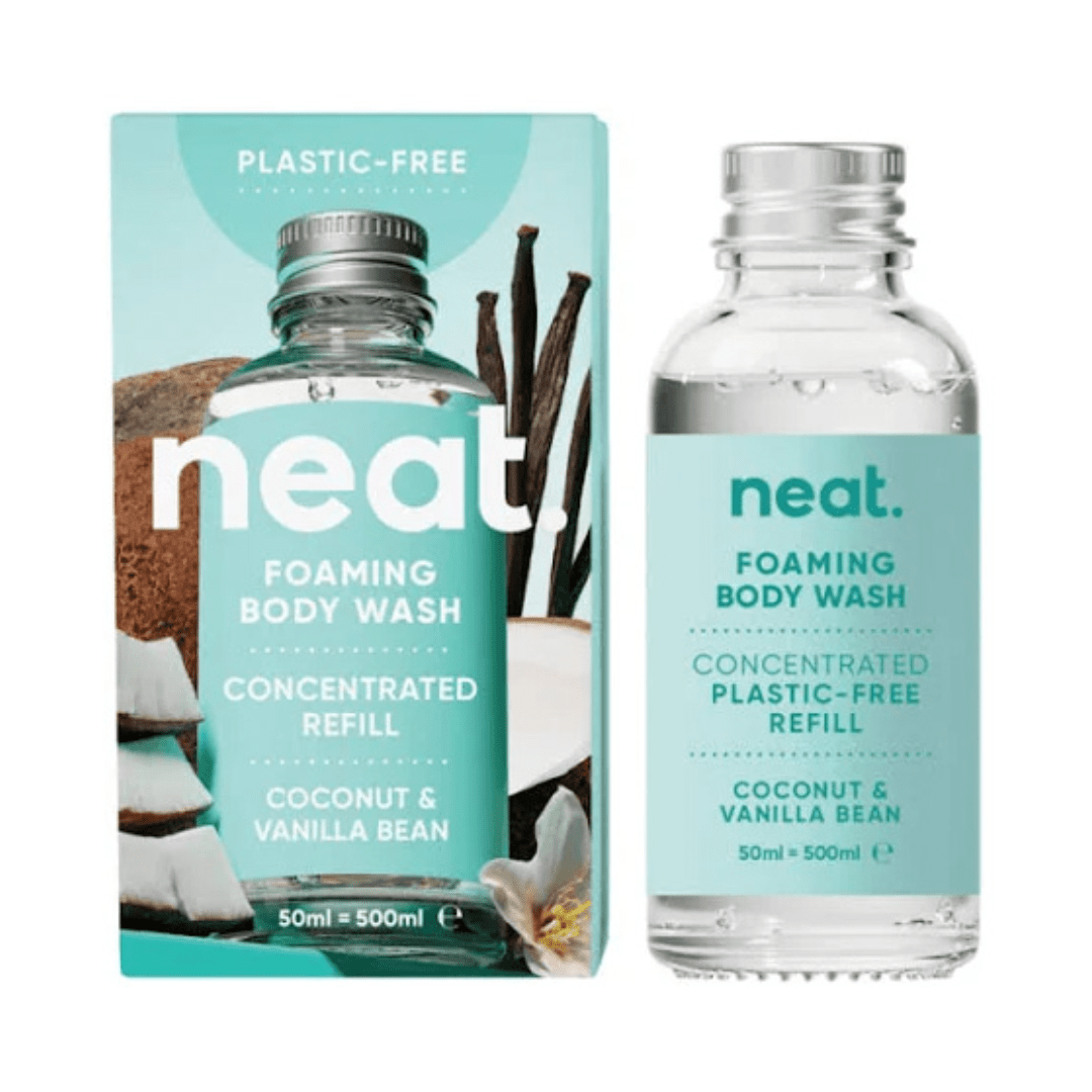 Neat Foaming Body Wash – Coconut and Vanilla Bean - Bottle & Refill - REGN