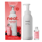 Neat Foaming Body Wash – Hibiscus & Acai Berry - Bottle & Refill - REGN