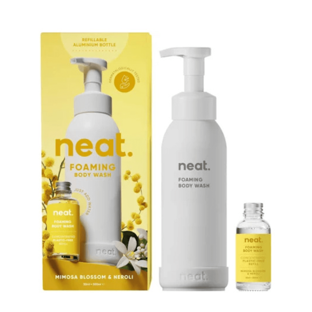 Neat Foaming Body Wash – Mimosa Blossom & Neroli - Bottle & Refill - REGN