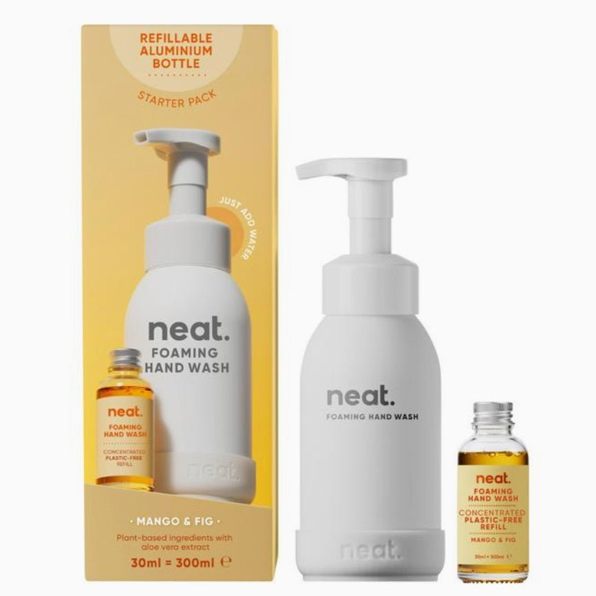 Neat Foaming Hand Wash Mango & Fig Scented Soap - Bottle & Refill - REGN