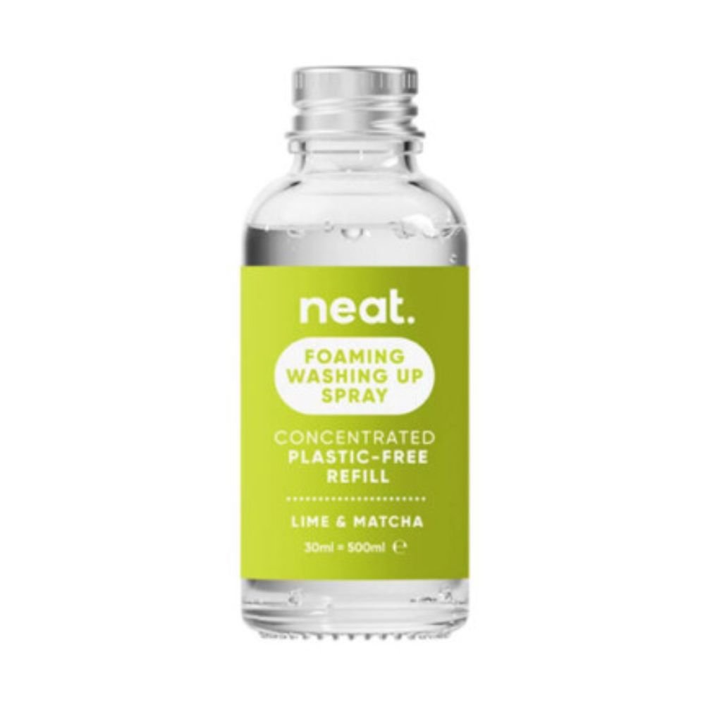 Neat Foaming Washing Up Spray Refill Lime & Matcha Concentrate - REGN