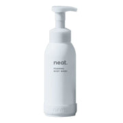 Neat Refillable Body Wash Bottle White, Recycled Aluminium Shower Bottle - REGN