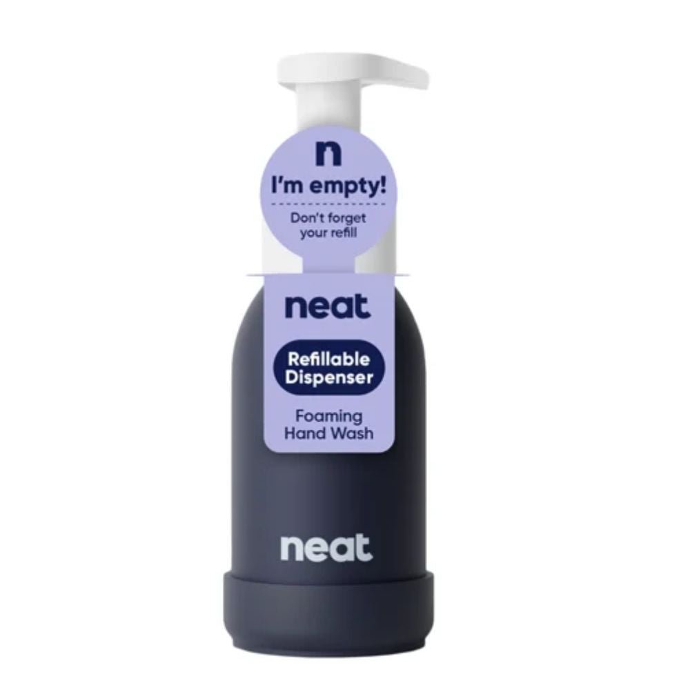 Neat Refillable Foaming Hand Wash Dispenser – Recycled Aluminium Bottle (Sage, Stone, Midnight) - REGN