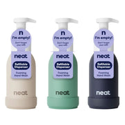 Neat Refillable Foaming Hand Wash Dispenser – Recycled Aluminium Bottle (Sage, Stone, Midnight) - REGN