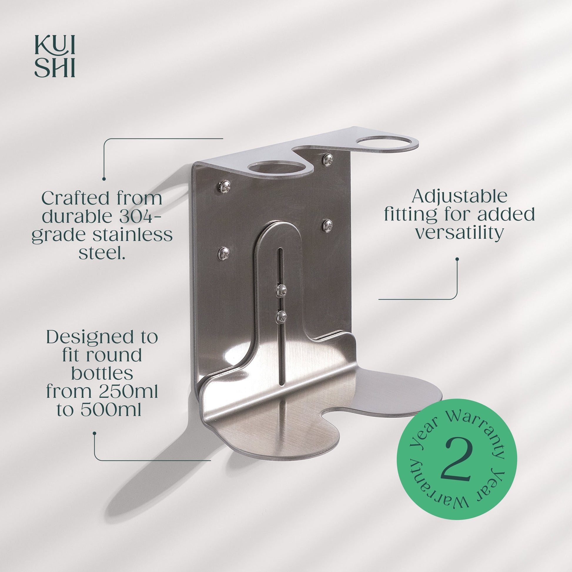 Nickel Double Bottle Holder - REGN