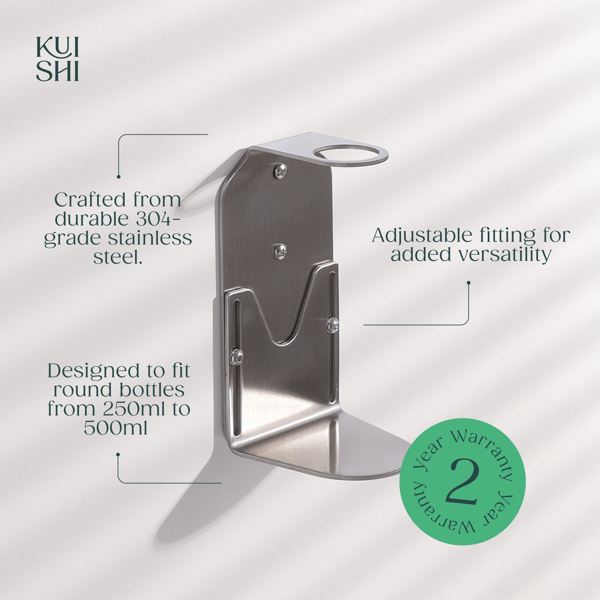 Nickel Single Bottle Holder - REGN