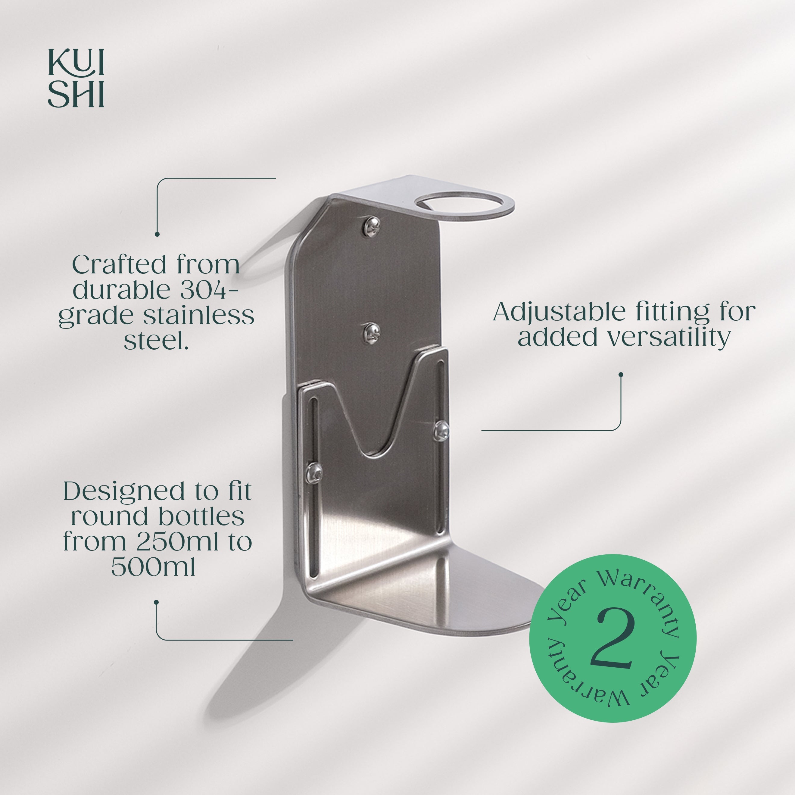Nickel Single Bottle Holder - REGN