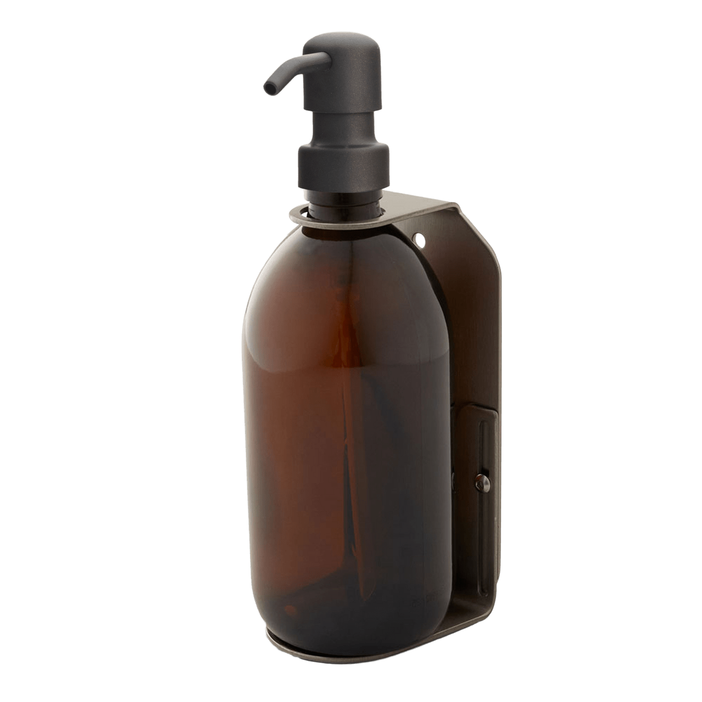 Nickel Single Wall Mounted Soap Dispenser - REGN