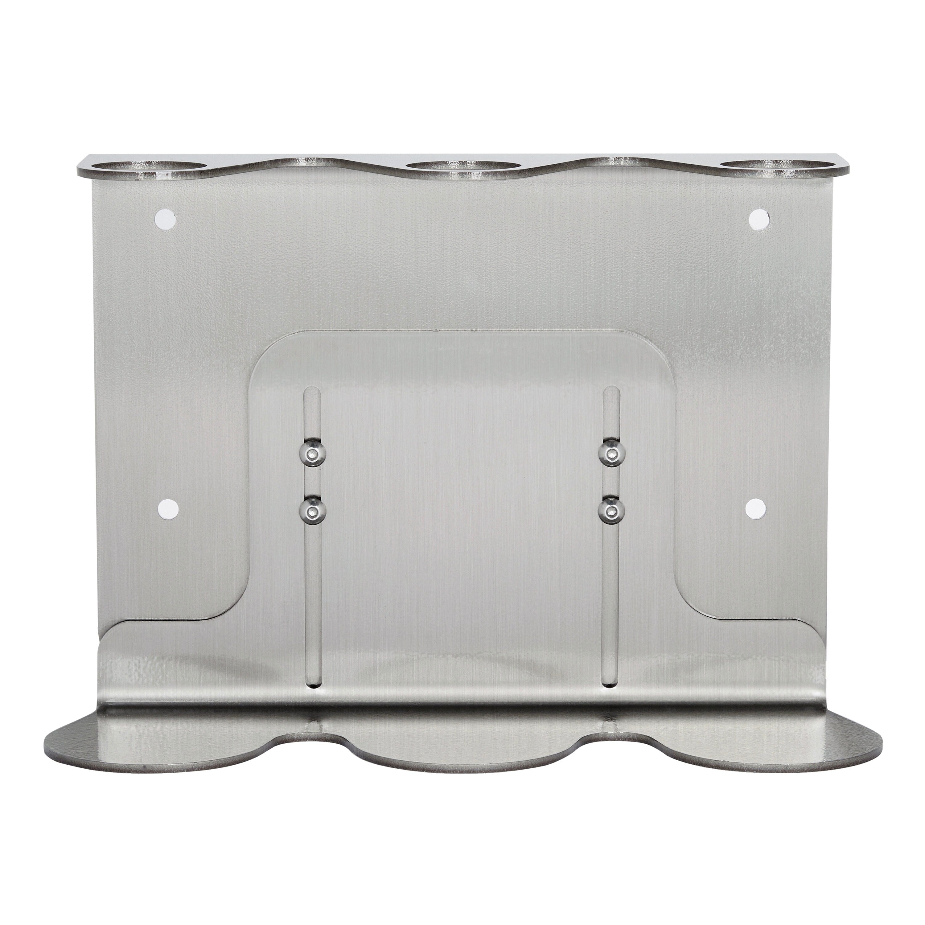 Nickel Triple Wall Mounted Soap Dispenser - REGN