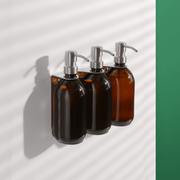 Nickel Triple Wall Mounted Soap Dispenser - REGN