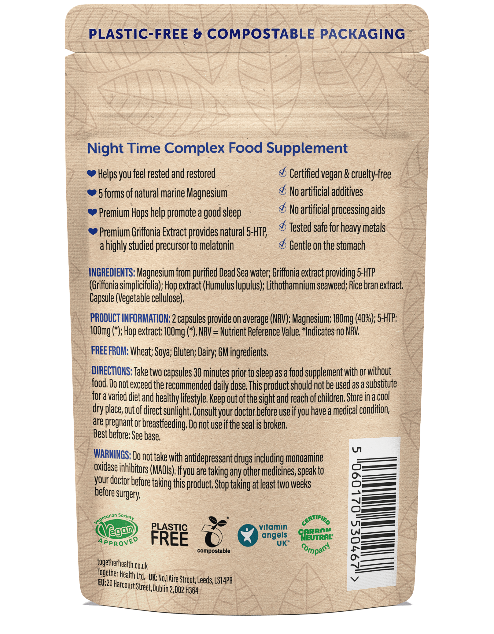 Night Time – Magnesium & Herbal Sleeping Aid - REGN