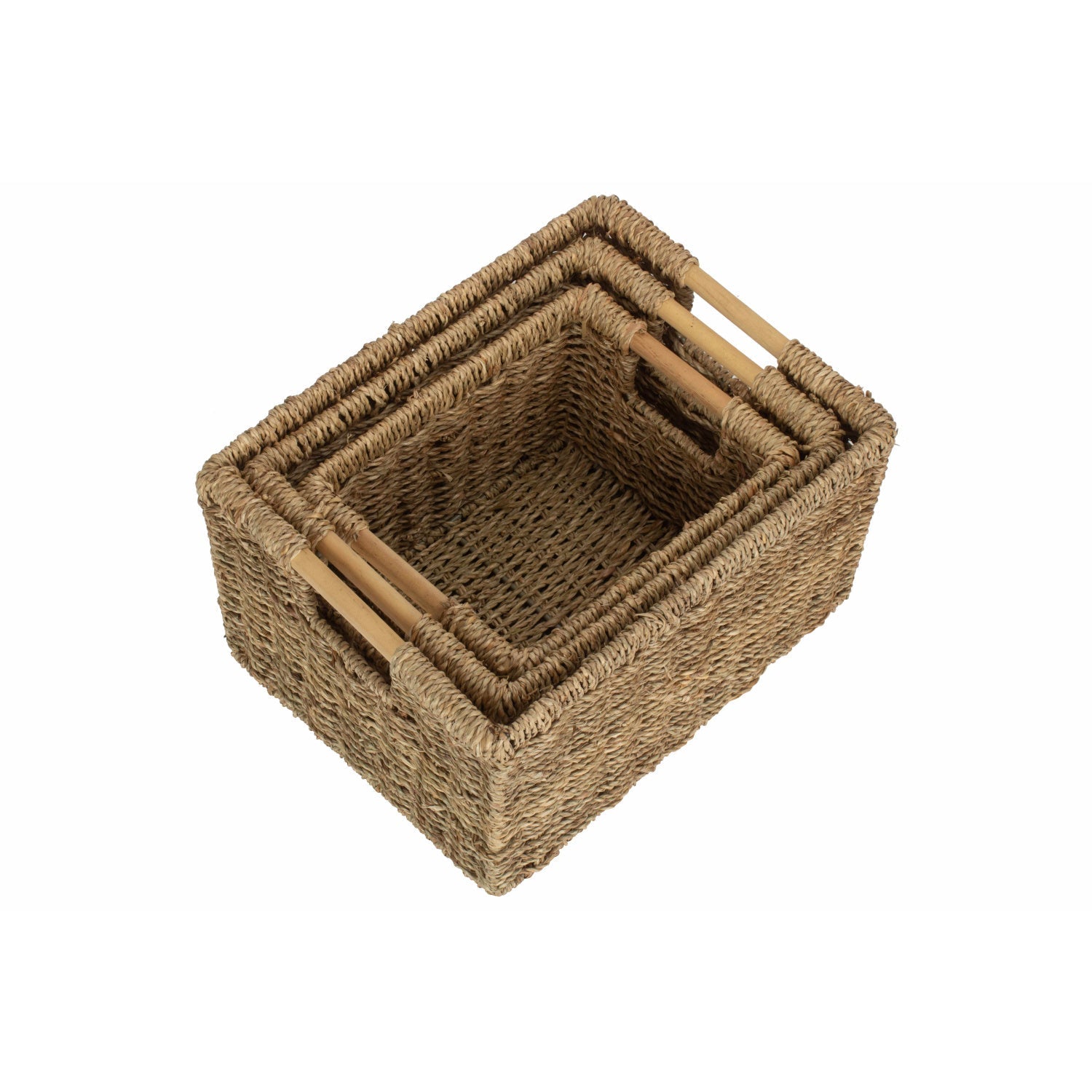 Nordic Seagrass Storage Basket Set 3 - REGN