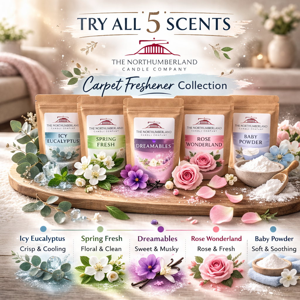 Northumberland Candle Company Carpet Freshener – 250g - REGN