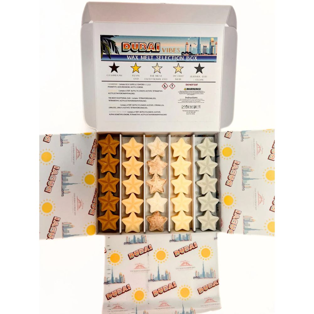 Northumberland Candle Company Dubai Melt Selection Box – 5 Scents - REGN