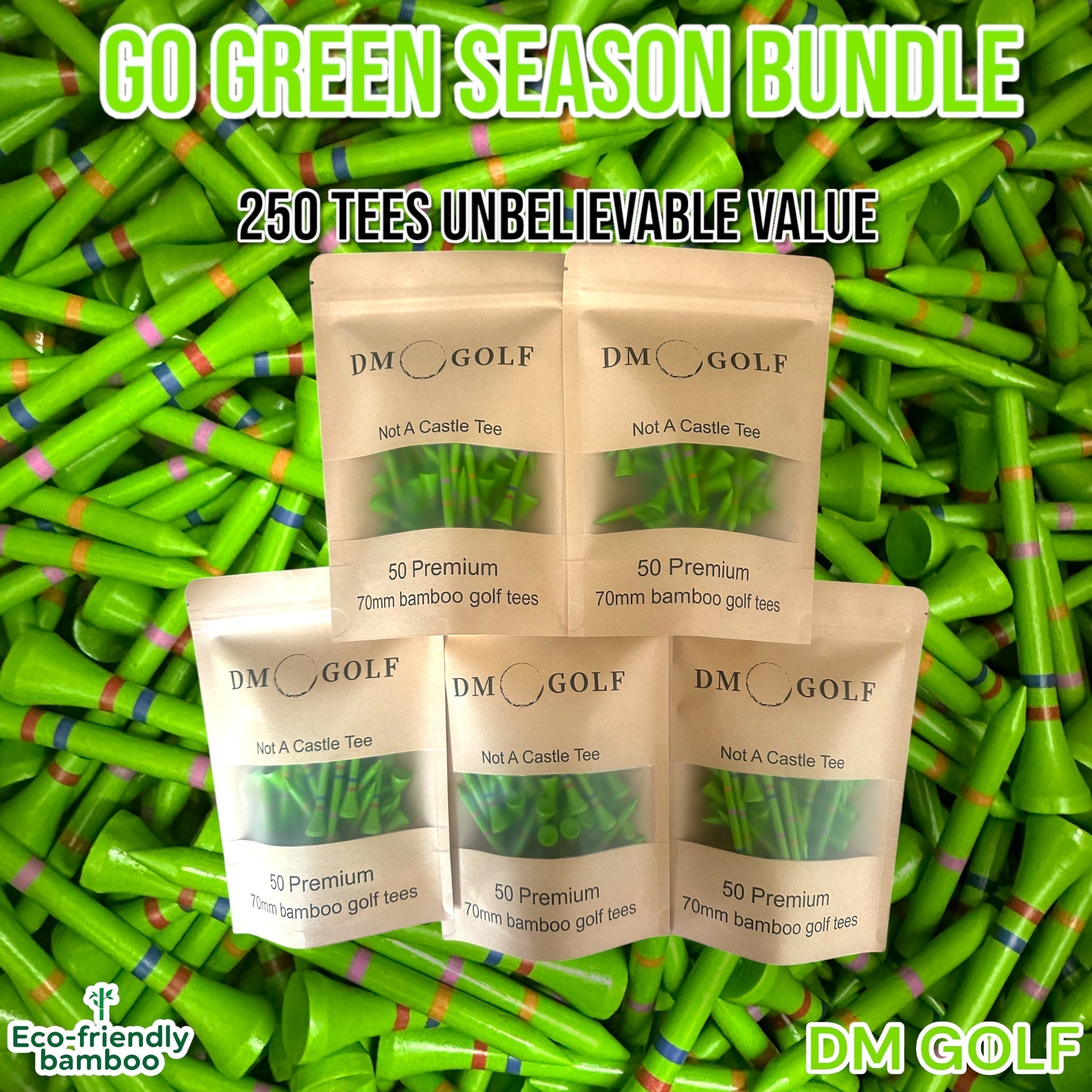 Not A 6 Pack-Go Green-250 Tees - REGN