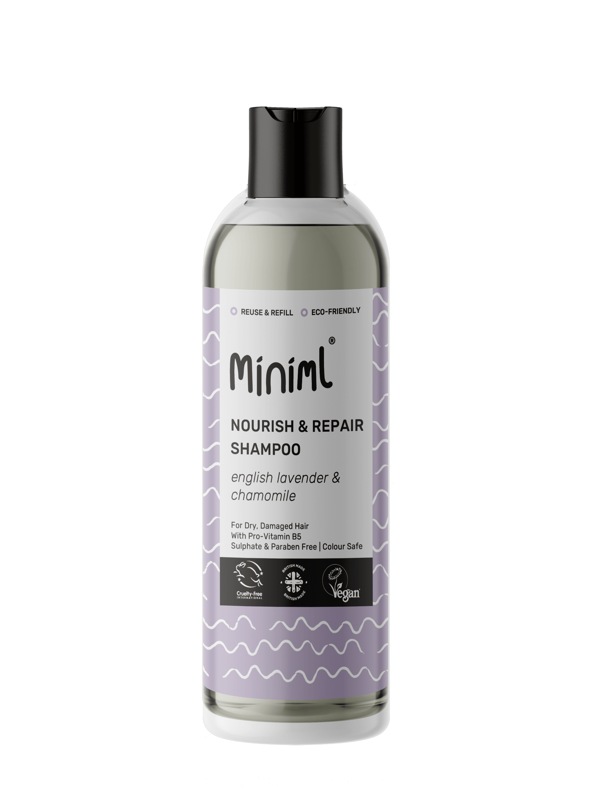 Nourish Shampoo 500ml | Lavender & Chamomile for Damaged Hair - REGN