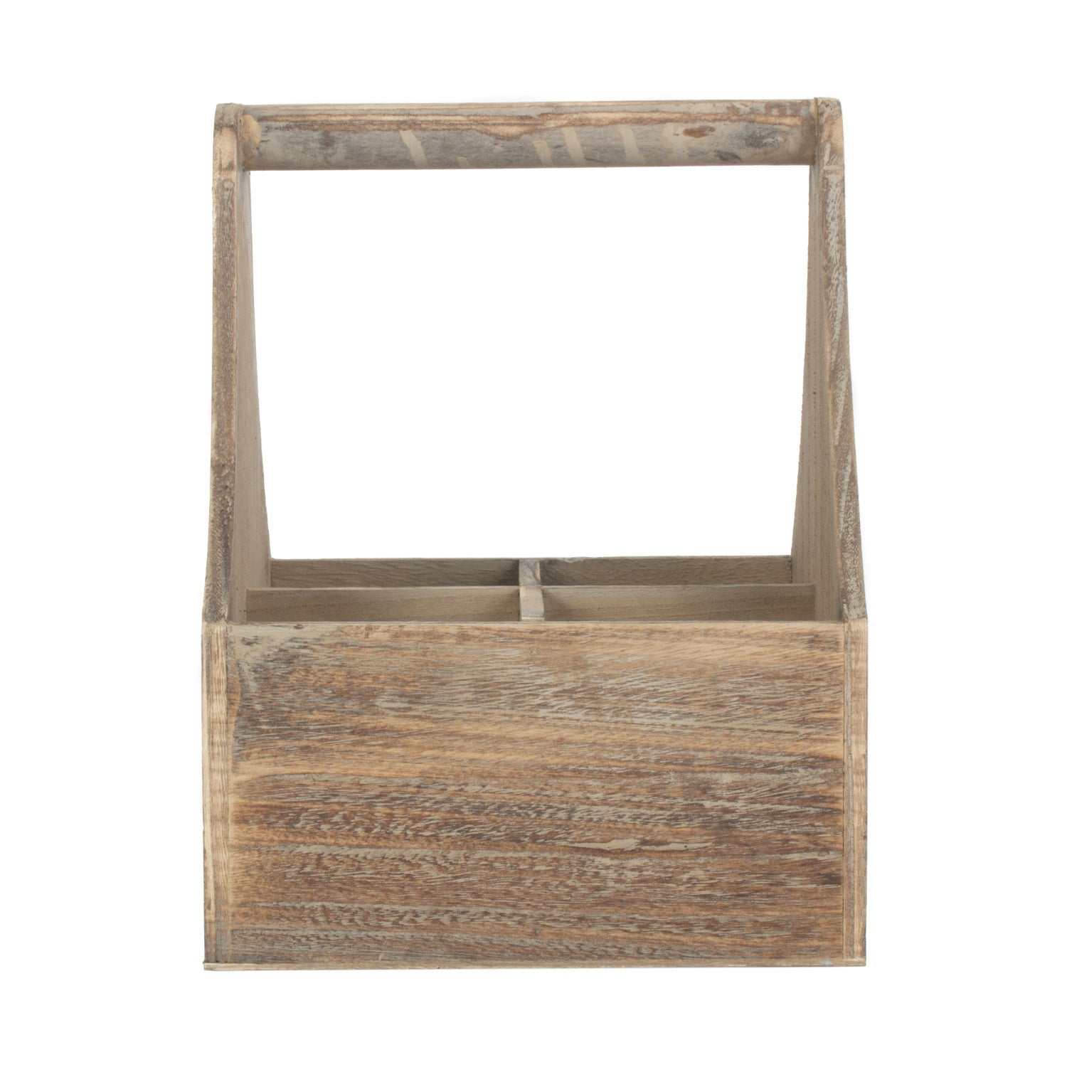 Oak Effect 4 Bottle Carrier - REGN