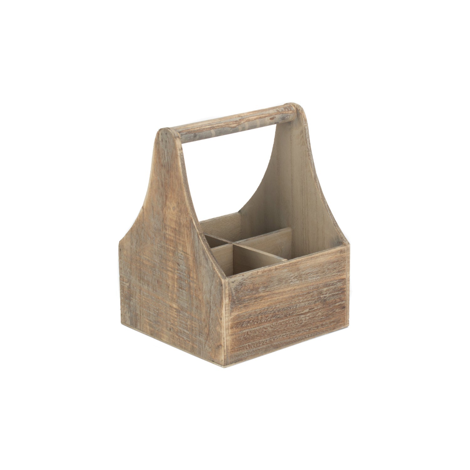 Oak Effect 4 Bottle Carrier - REGN