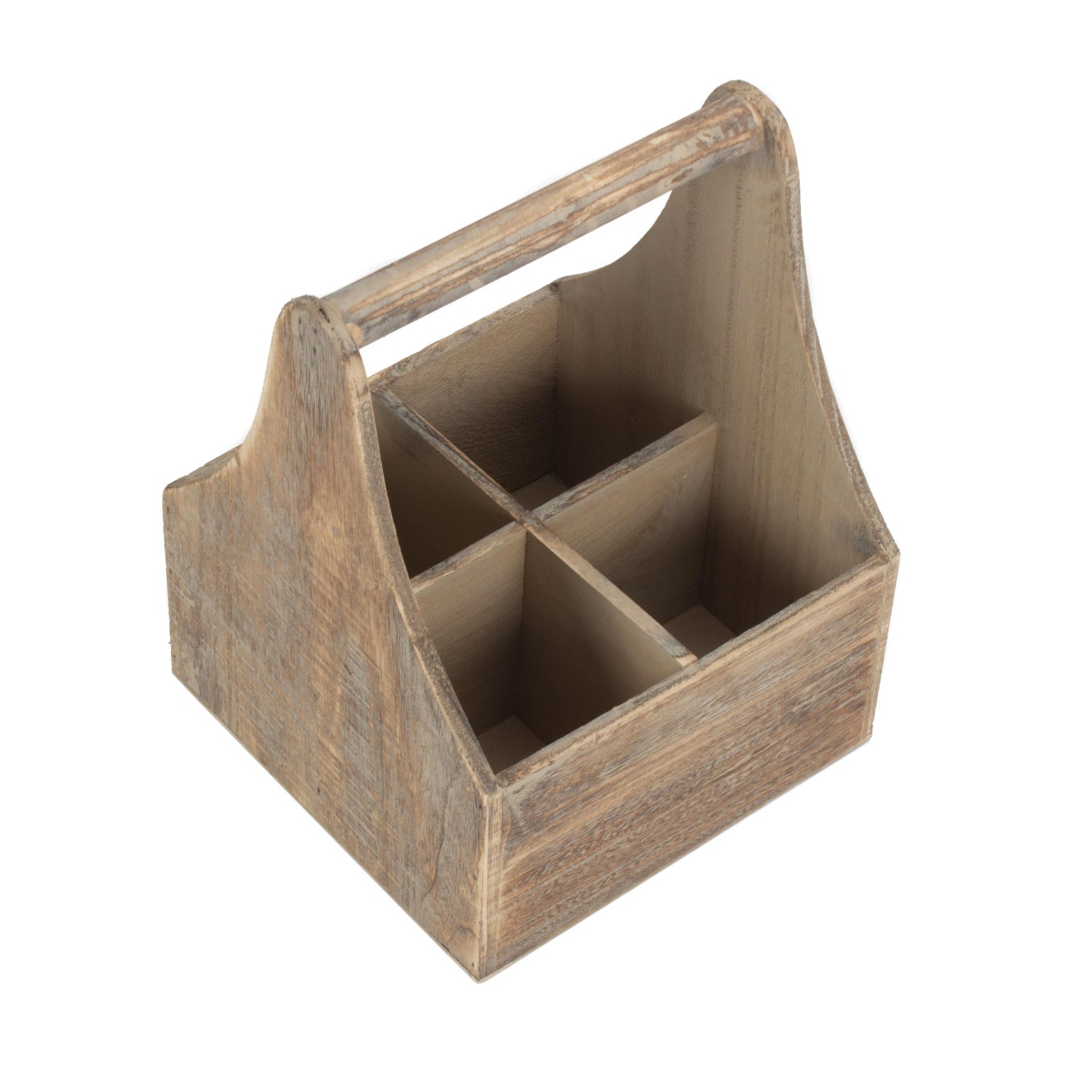 Oak Effect 4 Bottle Carrier - REGN