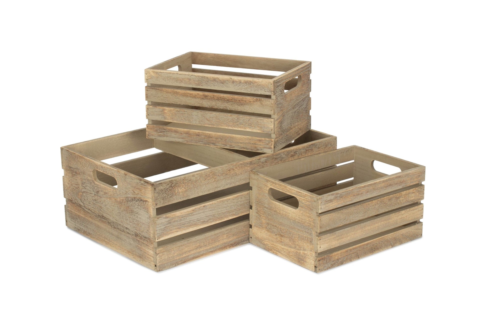 Oak Effect Crate Set 3 - REGN