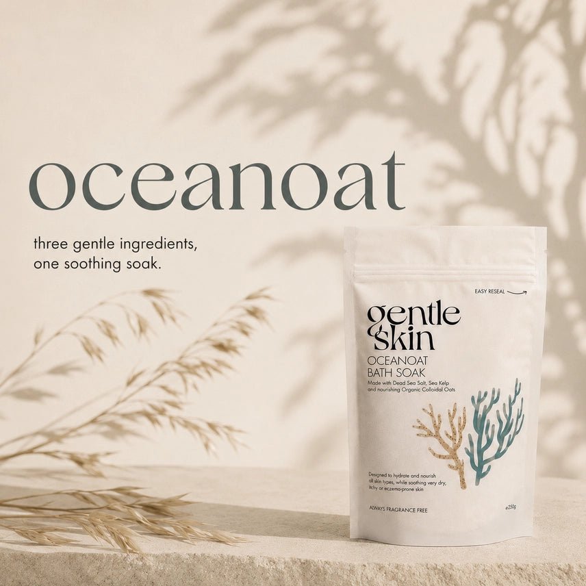 OceanOat Bath Soak | Colloidal Oat, Dead Sea Salt & Kelp Bath Soak | Fragrance-Free for Dry & Sensitive Skin - REGN