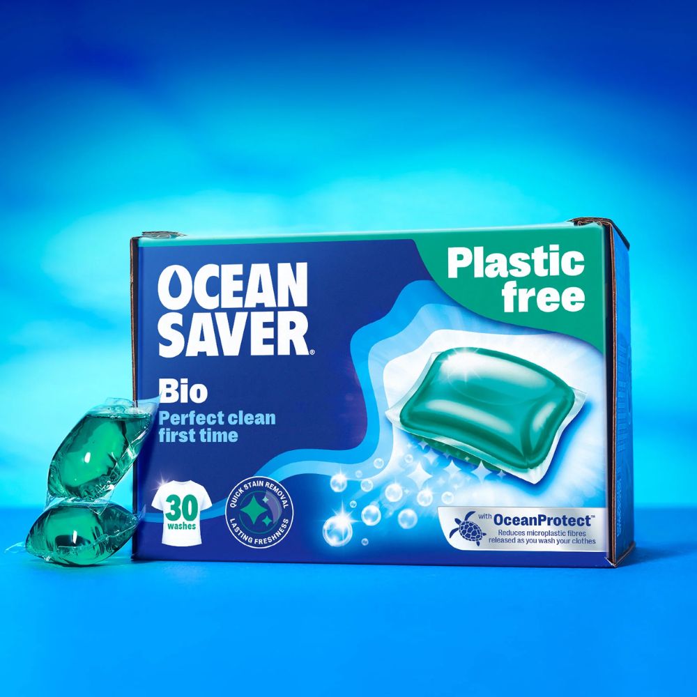 OceanSaver Plastic - Free Laundry Detergent Capsules (30 Wash) - REGN