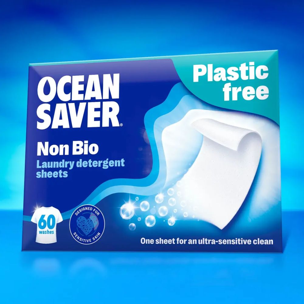 OceanSaver Plastic - Free Laundry Detergent Capsules (60 Wash) – Bio & Non - Bio - REGN