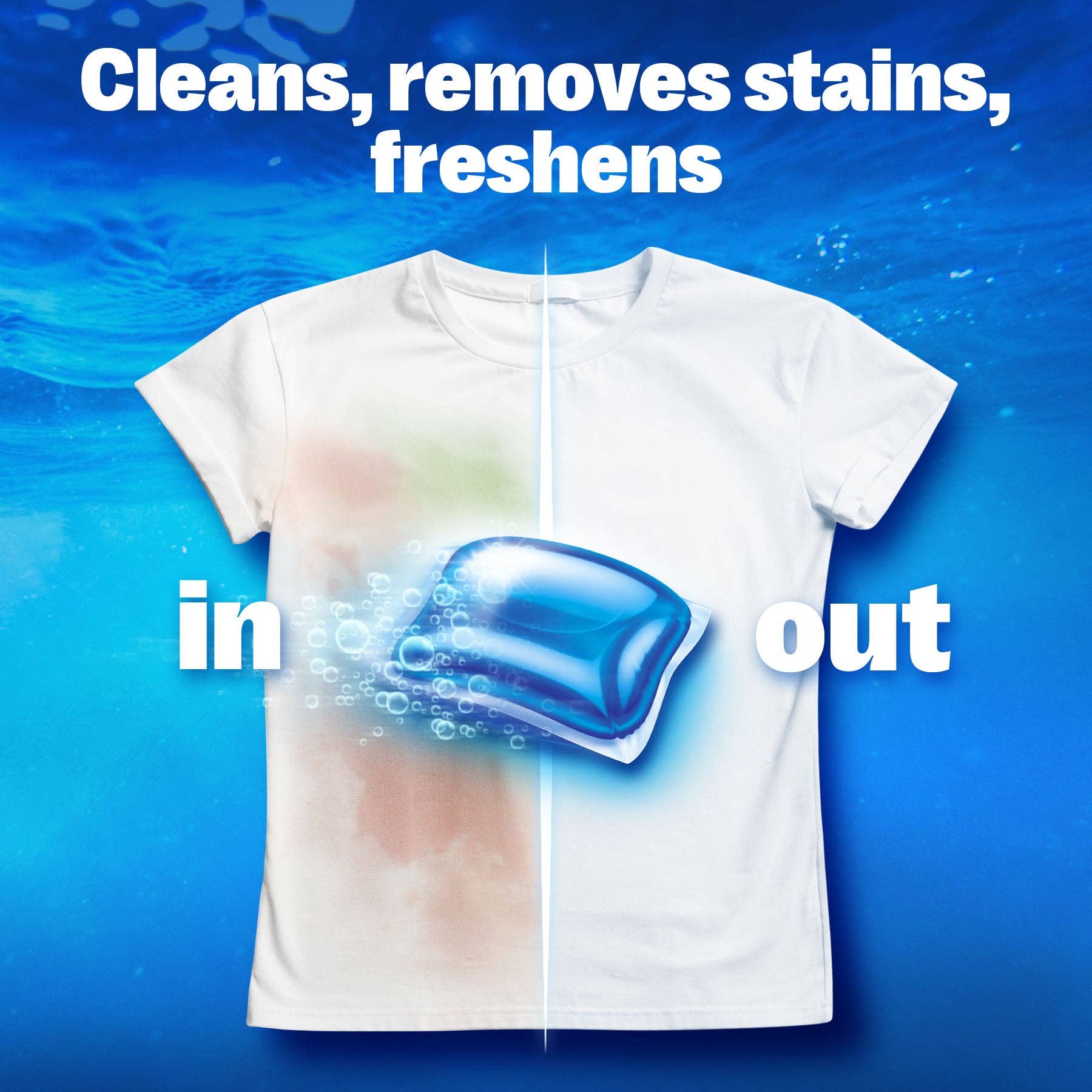 OceanSaver Plastic - Free Non - Bio Laundry Detergent Capsules (30 Wash) - REGN