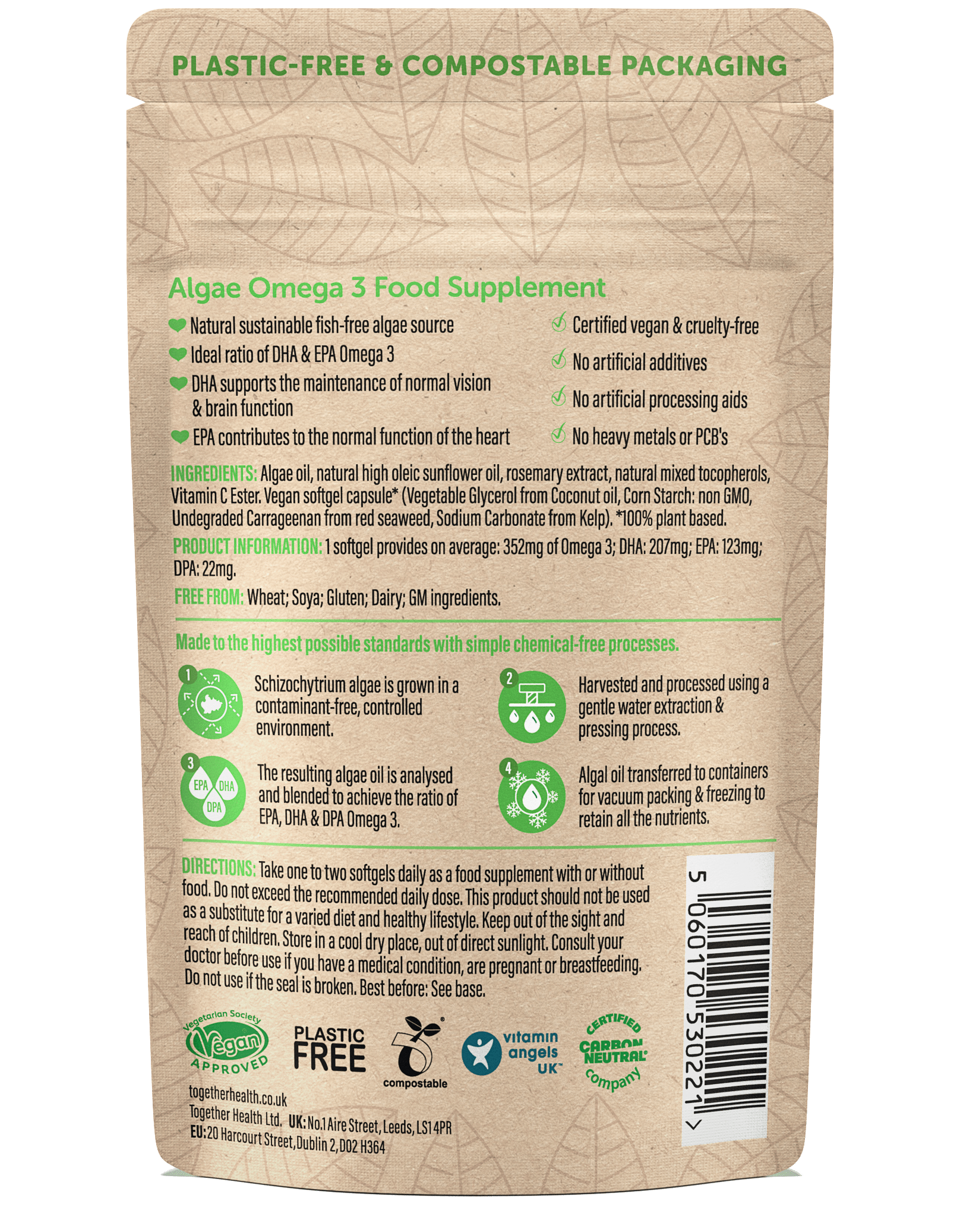 Omega 3 – Vegan Omega 3 – 30 Softgels - REGN