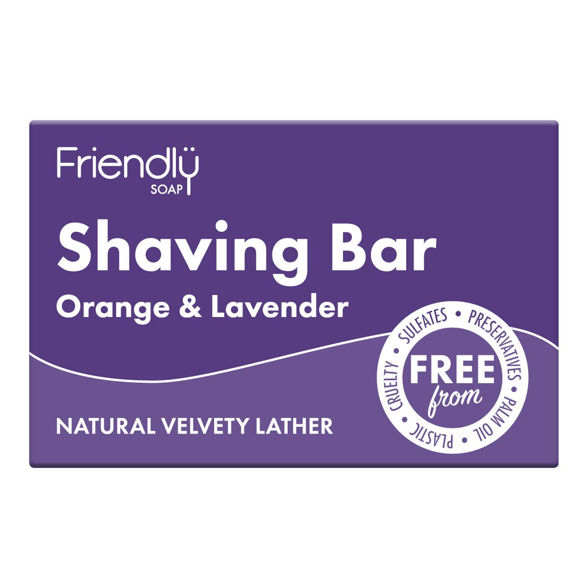 Orange & Lavender Shaving Soap Bar – Smooth, Soothing & Plastic - Free - REGN