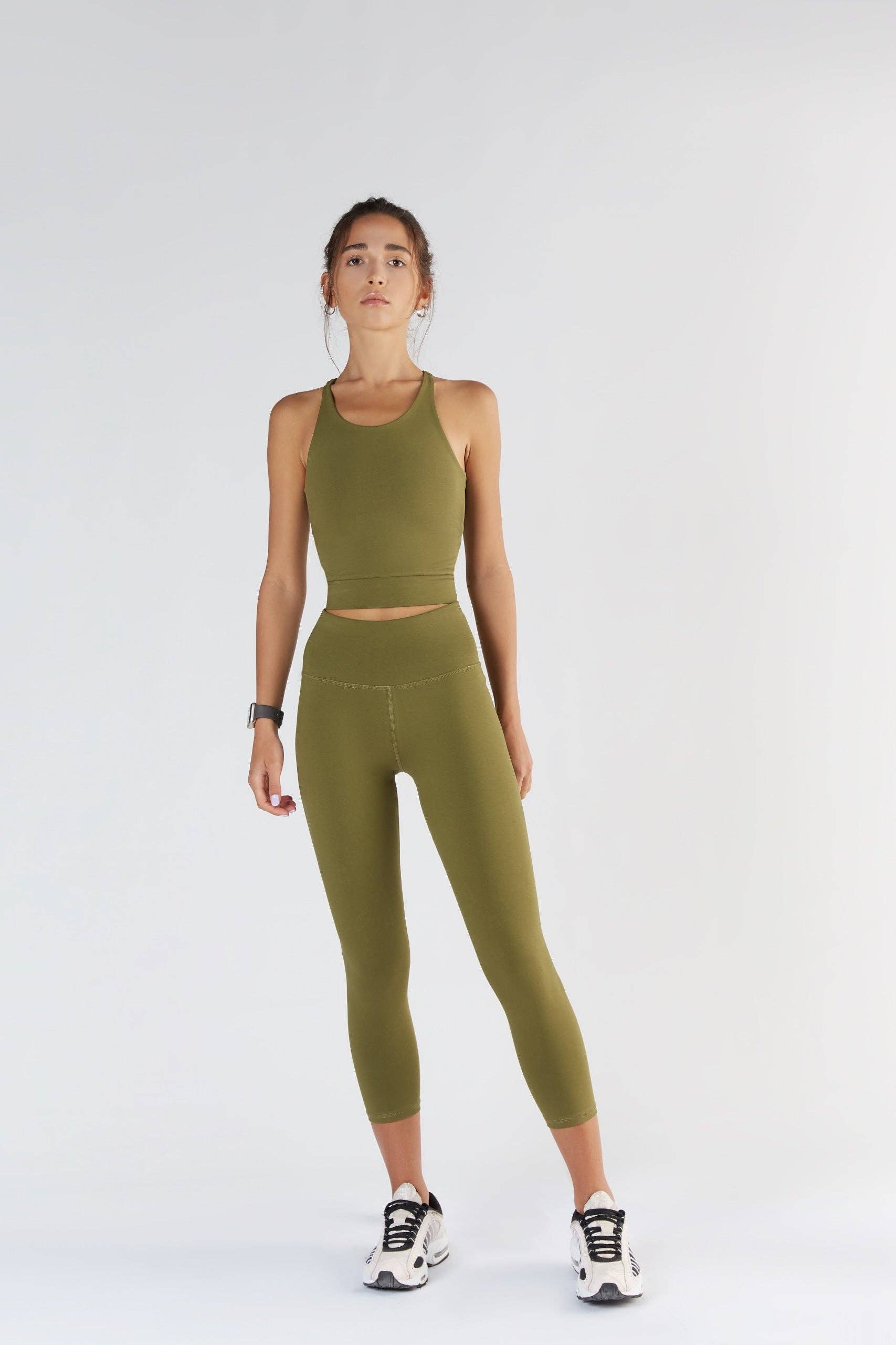Organic 7/8 Stretch Leggings: Womens - REGN